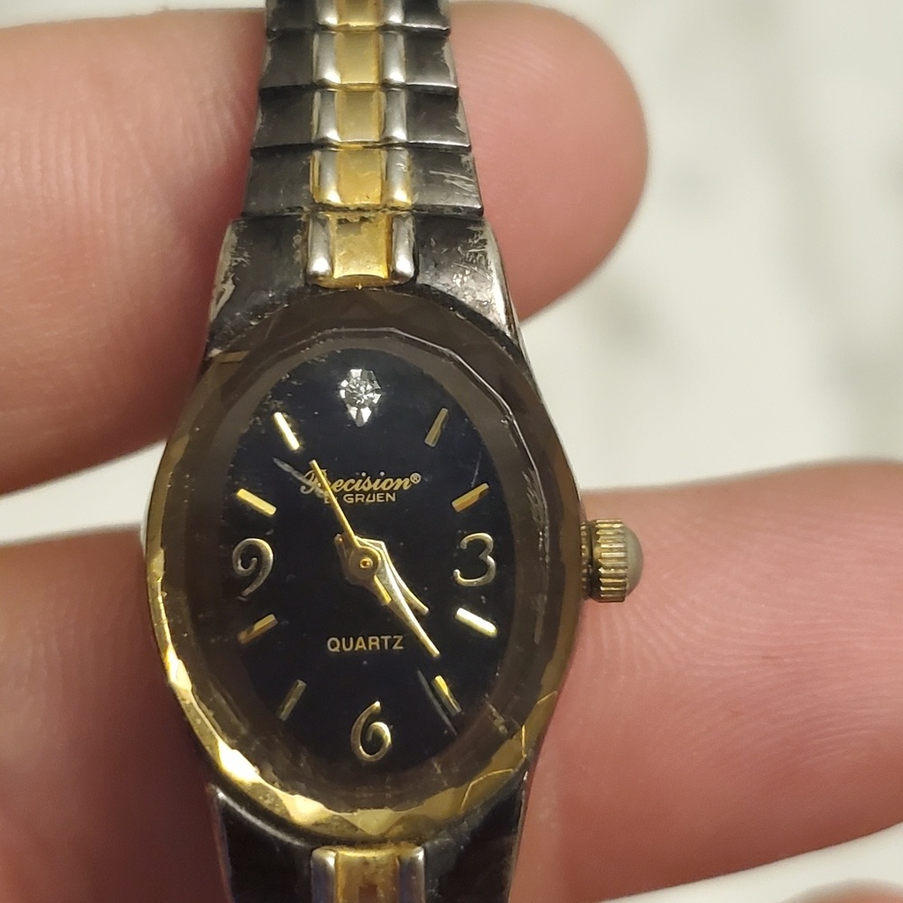 Precision by gruen womens watch